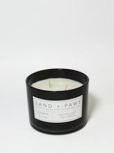 Sand + Paws Amber & Fig 12 oz scented candle